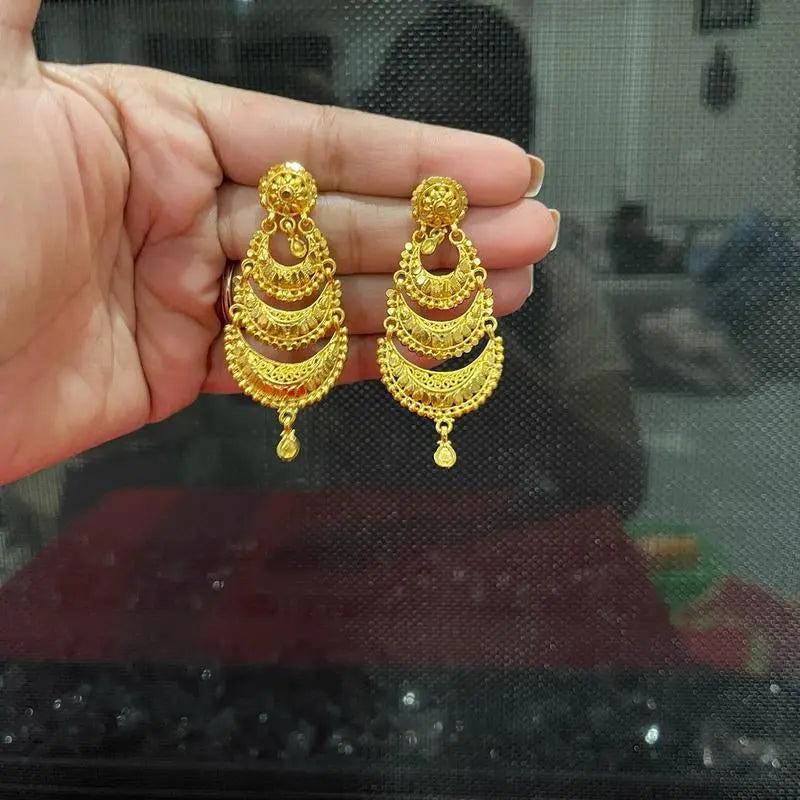 Traditional GP Layer Earrings for Women - Fashion Accessories